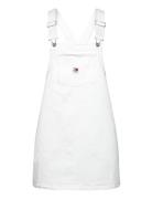 Pinafore Dress Bh6193 Kort Kjole White Tommy Jeans