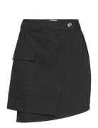 Calle New Skirt Kort Nederdel Black A-View
