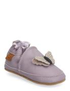 Leather Slipper - 3D Slippers Hjemmesko Purple Mikk-line