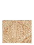 Vasa Jute Door Mat Home Textiles Rugs & Carpets Door Mats Beige OYOY L...