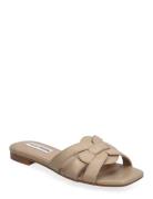 Vcay Sandal Flade Sandaler Beige Steve Madden