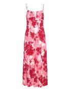 San Paolo Midi Dress Maxikjole Festkjole Red Faithfull The Brand