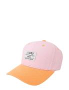 Organic Block Snapback Accessories Headwear Caps Pink Lil' Boo