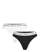 Core Logo Thong 2P G-streng Undertøj Multi/patterned Björn Borg