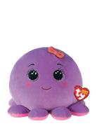 Octavia - Purple Octopus Squish 25Cm Toys Soft Toys Stuffed Animals Pu...