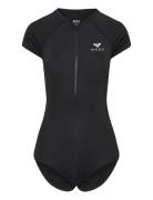 Essentials Cs Sie Zipped 2 Badedragt Badetøj Black Roxy