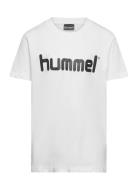 Hmlgo Kids Cotton Logo T-Shirt S/S Sport T-Kortærmet Skjorte White Hum...