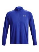 Ua Streaker Half Zip Sport Sweatshirts & Hoodies Sweatshirts Blue Unde...
