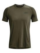 Ua Hg Armour Fitted Ss Sport T-Kortærmet Skjorte Khaki Green Under Arm...