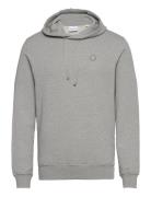 Hood Basic Badge Sweat - Gots/Vegan Tops Sweatshirts & Hoodies Hoodies...