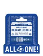 Peppermint Organic Lip Balm Hang Pack Læbebehandling Nude Dr. Bronner’...