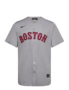 Boston Red Sox Nike Official Replica Road Jersey Tops T-Kortærmet Skjo...