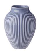 Knabstrup Vas H 12.5 Cm Ripple Lavender Home Decoration Vases Big Vase...