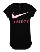Nike Swoosh "Just Do It" Tee Sport T-Kortærmet Skjorte Black Nike