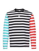 Hanger Multi Striped Longsleeve Tops T-shirts & Tops Long-sleeved Mult...