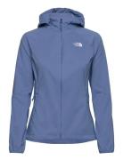 W Nimble Hoodie - Eu Sport Sport Jackets Blue The North Face