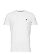 Arjun T-Shirt Tops T-Kortærmet Skjorte White U.S. Polo Assn.
