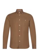 Esmar Shirt Tops Shirts Casual Brown U.S. Polo Assn.