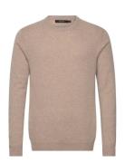 Mamordy Tops Knitwear Round Necks Beige Matinique