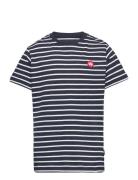 Timmi Kids Organic/Recycled Striped T-Shirt Tops T-Kortærmet Skjorte M...