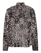 Top Tops Blouses Long-sleeved Multi/patterned The Kooples