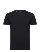 Slhael Ss O-Neck Tee Noos Tops T-Kortærmet Skjorte Black Selected Homm...