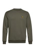 Crew Neck Fly Fleece Sport Sweatshirts & Hoodies Sweatshirts Khaki Gre...