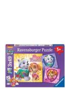 Paw Patrol Glamourous Girls 3X49P Toys Puzzles And Games Puzzles Class...