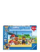 Paw Patrol 2X24P Toys Puzzles And Games Puzzles Classic Puzzles Multi/...