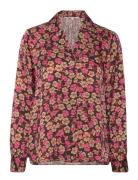Victory Shirt Tops Blouses Long-sleeved Multi/patterned Second Female