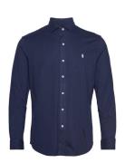 Jersey Shirt Tops Shirts Casual Navy Polo Ralph Lauren