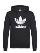 Trefoil Hoody Sport Sweatshirts & Hoodies Hoodies Black Adidas Origina...