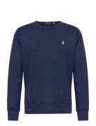 Spa Terry Sweatshirt Tops Sweatshirts & Hoodies Sweatshirts Navy Polo ...