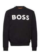 Webasiccrew Tops Sweatshirts & Hoodies Sweatshirts Black BOSS