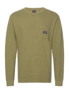 Alder Ls Pocket Thermal Sport Sweatshirts & Hoodies Sweatshirts Green ...