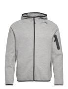 Borg Tech Sweat Hoodie Sport Sweatshirts & Hoodies Hoodies Grey Björn ...