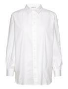 Onlnora New L/S Shirt Wvn Noos Tops Shirts Long-sleeved White ONLY