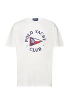 Classic Fit Polo Yacht Club T-Shirt Tops T-Kortærmet Skjorte White Pol...