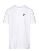 Pocket Tee Tops T-Kortærmet Skjorte White Lyle & Scott Junior