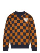 Rod Kids Checkered Sweatshirt Tops Sweatshirts & Hoodies Sweatshirts M...