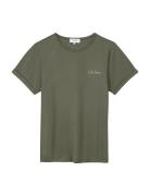 Poitou Tutto Bene/Gots Designers T-Kortærmet Skjorte Khaki Green Maiso...