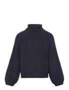 Nkfvirolly Ls Knit R1 Tops Knitwear Pullovers Navy Name It