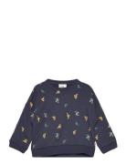 Dragon Sweatshirt Baby Tops Sweatshirts & Hoodies Sweatshirts Navy Müs...