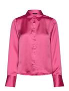 Shirt Jasmine Tops Shirts Long-sleeved Pink Lindex