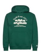 Grf Hoodie Sport Sweatshirts & Hoodies Hoodies Green Adidas Originals