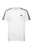 Essentials Single Jersey 3-Stripes T-Shirt Sport T-Kortærmet Skjorte W...