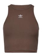 Rib Tank Sport T-shirts & Tops Sleeveless Brown Adidas Originals