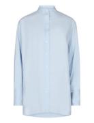 Bs Bernadette Regular Fit Shirt Tops Shirts Long-sleeved Blue Bruun & ...