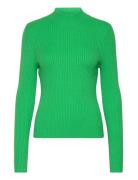 Onlkatia Ls Fit Highneck Knt Tops Knitwear Jumpers Green ONLY