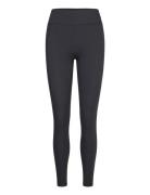 Studio Highwaist Rib Tights Sport Running-training Tights Black Björn ...